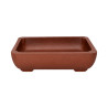 Pot bonsaï rectangulaire en terre cuite – 14 × 10,7 cm
