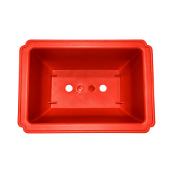 Pot bonsaï rectangulaire terracotta 1 L – 17,6 × 12,5 cm