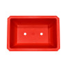 Pot bonsaï rectangulaire terracotta 2 L – 24,5 × 17,5 cm