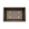 Pot bonsaï rectangulaire marron 3,8 L – 29 × 20,5 cm