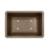 Pot bonsaï rectangulaire marron 7 L – 35,3 × 26,4 cm