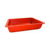 Pot bonsaï rectangulaire rouge 11,7 L – 42,2 × 33,5 cm