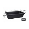 Jardinière de Culture Noire 67L