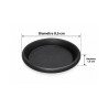 Sous-plat rond noir – Ø 9,5 cm