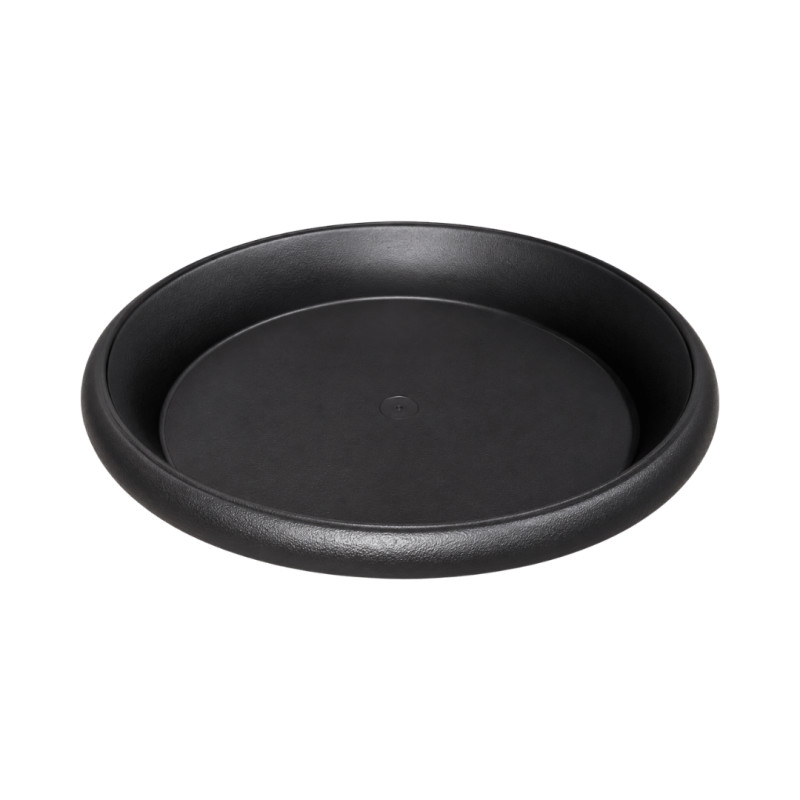 Sous-plat rond noir – Ø 13,5 cm