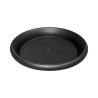 Sous-plat rond noir – Ø 13,5 cm