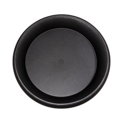 Sous-plat rond noir – Ø 13,5 cm