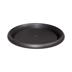 Sous-plat rond noir – Ø 20,5 cm