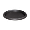 Sous-plat rond noir – Ø 20,5 cm