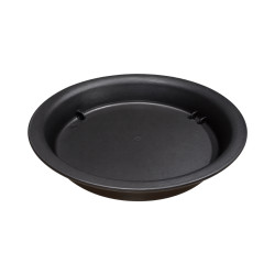 Sous-plat rond noir – Ø 15 cm
