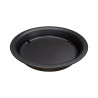 Sous-plat rond noir – Ø 15 cm