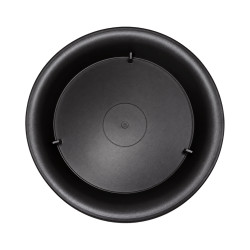 Sous-plat rond noir – Ø 18 cm