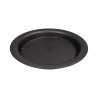 Sous-plat rond noir – Ø 21 cm
