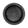 Sous-plat rond noir – Ø 21 cm