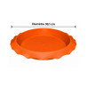 Sous-plat rond terracotta – Ø 38,1 cm