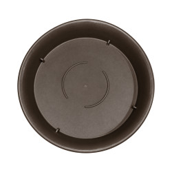 Sous-plat rond marron 4 L – Ø 30 cm