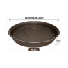 Sous-plat rond marron 6,3 L – Ø 36,3 cm