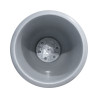 Pot plastique gris 37,7L