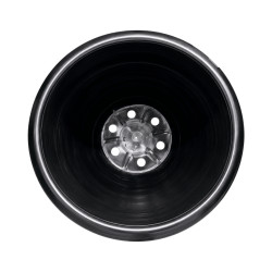 Pot plastique noir 37,7L