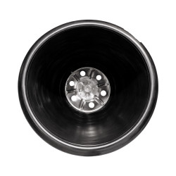 Pot rond noir 38L 48,5cm