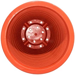 Pot Bamboo Ring Marron 15.5L