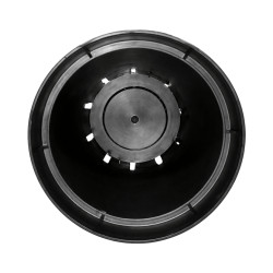 Pot Rond Noir 6,7L