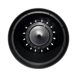 Pot Rond Noir 25,7L