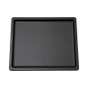 Sous-plat rectangulaire noir – 33,5 × 23,5 cm