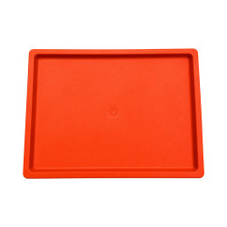 Sous-plat rectangulaire terracotta – 33,5 × 23,5 cm