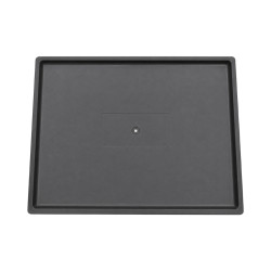 Sous-plat rectangulaire noir – 46 × 34,5 cm