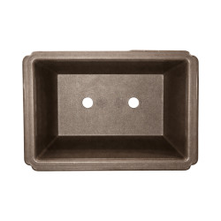 Pot bonsaï rectangulaire café 0,25L