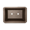 Pot bonsaï rectangulaire café 0,25L