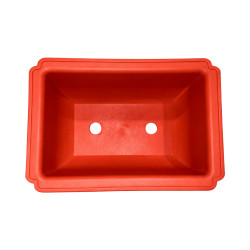 Pot rectangulaire bonsaï terracotta 0,5L