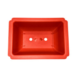 Pot rectangulaire bonsaï terracotta 1L