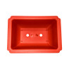 Pot rectangulaire bonsaï terracotta 1L