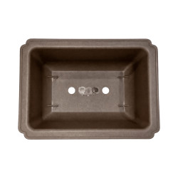 Pot rectangulaire bonsaï café 1L