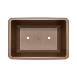 Pot Bonsaï rectangulaire café 2L