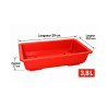 Pot bonsaï rectangulaire terracotta 3,8 L – 29 × 20,5 cm