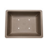 Pot Bonsaï rectangulaire café 11,7L