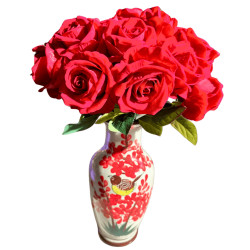G2 Rose arti en tige (rouge)