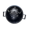 Pot SERB noir 30 L avec poignées – Ø40 × H33 cm