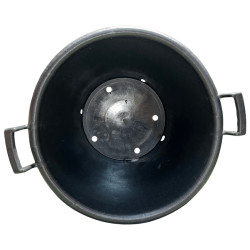 (2) SERB- Pots Noir 35L + poignées 