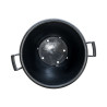 Pot SERB noir 35 L avec poignées – Ø45 × H37 cm