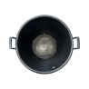 Pot SERB noir 110 L avec poignées – Ø65 × H51 cm