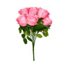 Bouquet 6 Roses Rose Artificielles