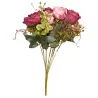 P15 Rose Bqt Mauve foncé et clair