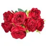 P09 Bqt 7 Roses Rouge