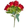 P09 Bqt 7 Roses Rouge