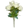 P09 Bqt 7 Roses Blanc 