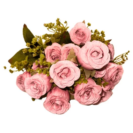 X001 Bqt 20 roses - Vieux Rose